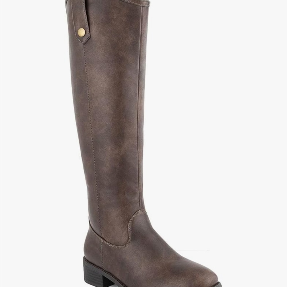 London Fog Brown Riding Boots